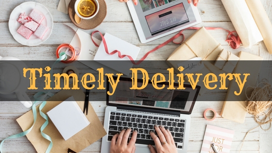 Why Choose Us 3 timely delivery 2
